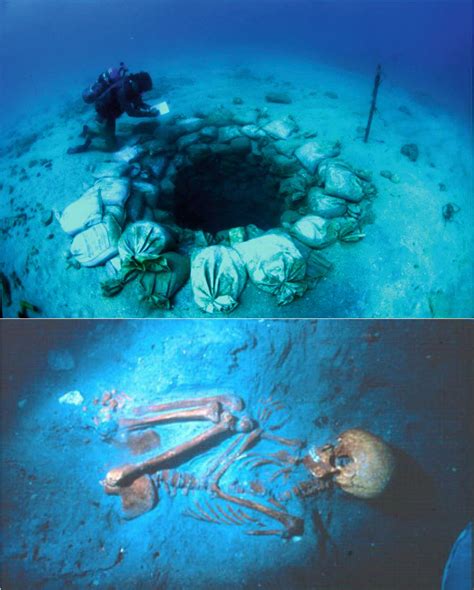 Atlit Yam is a 9000-year-old submerged Neolithic village off the coast of Atlit, in the ...