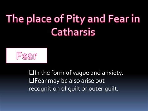 Theory of catharsis