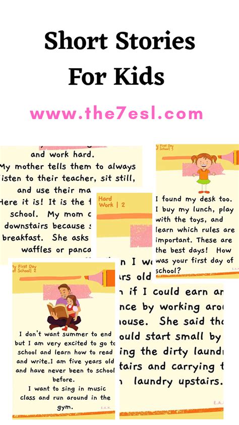 Short Stories For Kids - English Created Resources