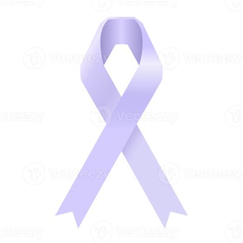 lavender ribbon for all cancer 16587432 PNG