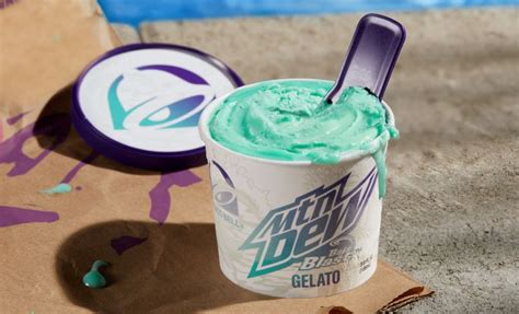 PepsiCo Foodservice on LinkedIn: Taco Bell® Debuts First-Ever Mtn Dew Baja Blast™ Gelato Test In ...