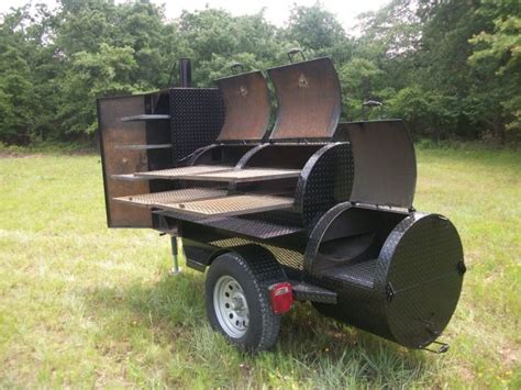 smoker trailer - Google Search | Smoker plans, Bbq smokers, Bbq pit smoker