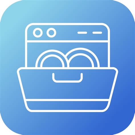 Dishwasher Vector Icon 15636811 Vector Art at Vecteezy