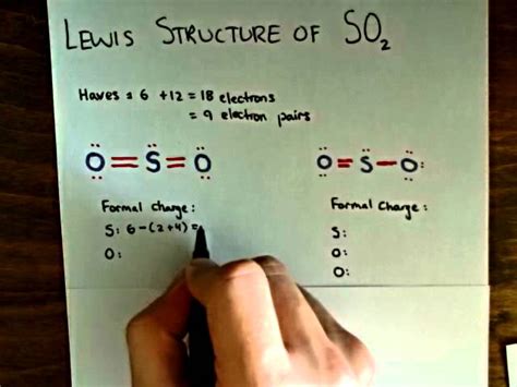 So2 Lewis Dot Structure Octet Rule