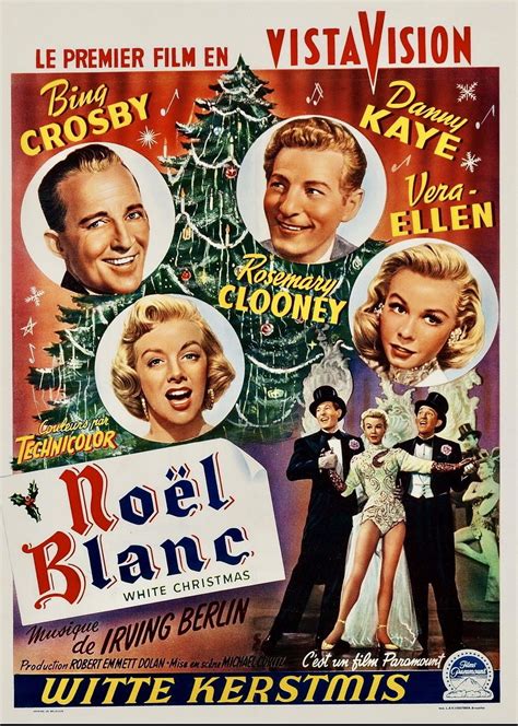 “WHITE CHRISTMAS” MOVIE POSTER- 1954, BELGIUM | White christmas movie, Christmas movies, White ...