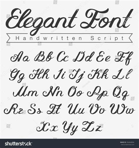 Cursive Alphabet Letters Designs