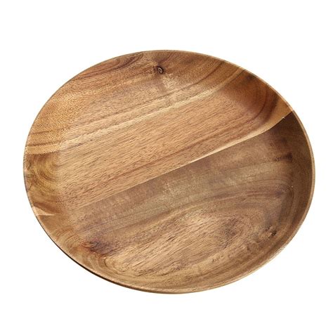 Wood Round En Plate, Rs 205 /piece Mumal Handicrafts | ID: 18911365491