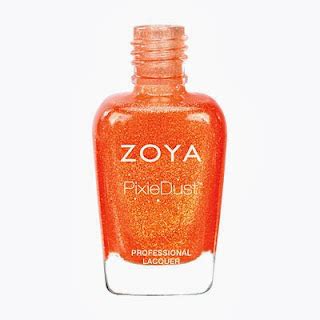old: shine eye's shiny nails: zoya beatrix (pixie dust summer)