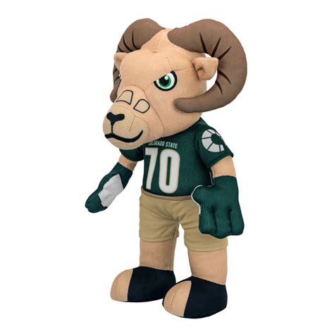 Colorado State Rams Cam the Ram 10" Mascot Plush Figure - Bleacher ...