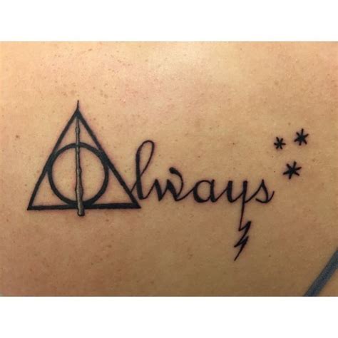 Pin by Milena on HP | Always tattoo, Harry potter tattoos, Always harry ...