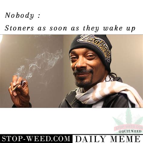 Quit Smoking Weed Meme