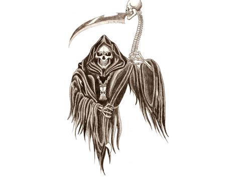 Grim Reaper Tattoos - ClipArt Best