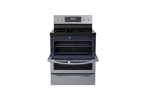 5.9 cu. ft. Double Oven Electric Range in Stainless Steel (NE59J7850WS ...