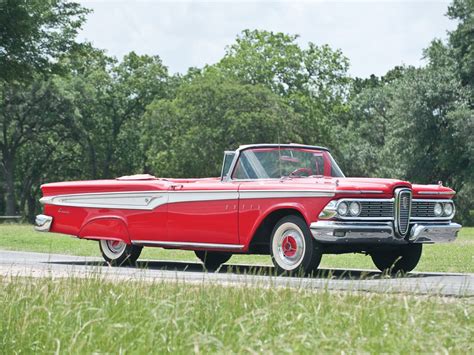 1959 Edsel Corsair Convertible | Edsel, Convertible, Car manufacturers