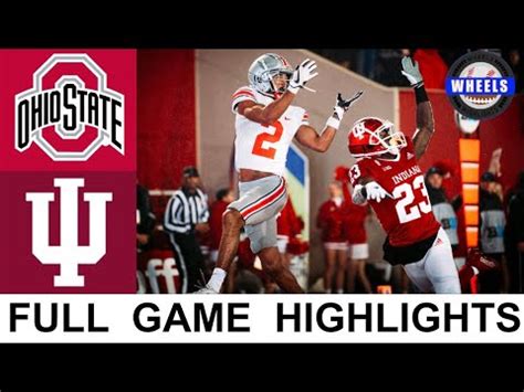 #5 Ohio State vs Indiana Highlights | College Football Week 8 | 2021 ...