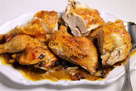 Ina Garten Skillet-Roasted Lemon Chicken - Three Hungry Boys