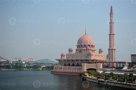 Putra Mosque 1351660 Stock Photo at Vecteezy