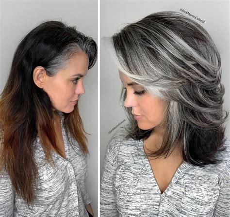 Gray-Hair-Makeovers-Jack-Martin | Hair makeover, Natural gray hair ...