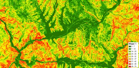 9.3. GIS Book: Creation of slope maps - GIS Crack