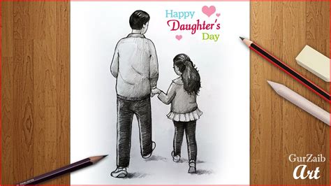 Father's Day Drawing For Kids