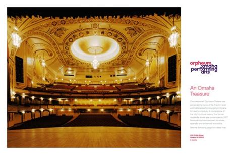 Orpheum Theater Seat Map by Omaha Performing Arts - Issuu