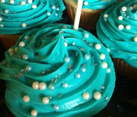 teal icing | food | Pinterest | Wedding cupcakes, Wedding cakes with cupcakes, Teal cake