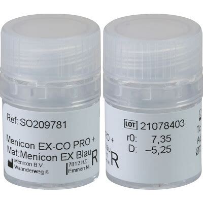 Menicon EX Comfort Progressive | Interlenses.co.uk