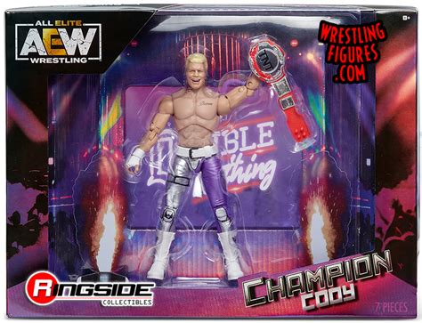 TNT Champion Cody Rhodes - AEW Ringside Exclusive Toy Wrestling Action ...