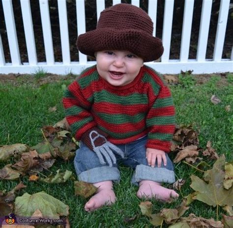 freddy krueger baby costume - foxartillustrationbeautiful