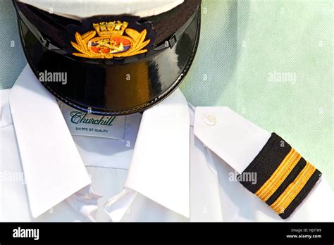 Merchant Navy dress uniforms Stock Photo - Alamy