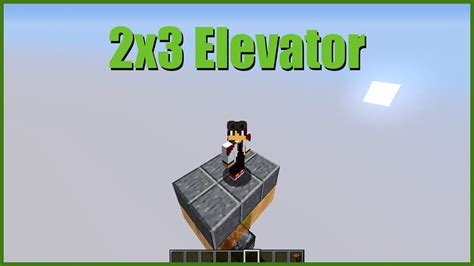 Easy 2x3 Slime Block Elevator Tutorial - Minecraft 1.16 JAVA - YouTube