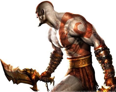 Kratos from the God of War | Game-Art-HQ