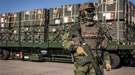 Sweden’s military materiel support to Ukraine has now been delivered - Swedish Armed Forces