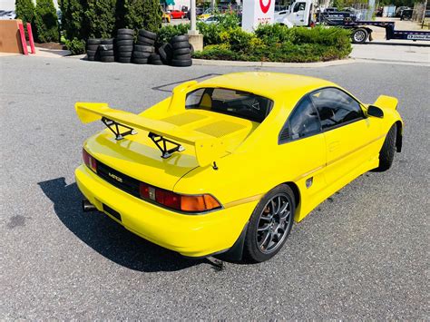 1993 Toyota MR2 GT-S TURBO 5 SPEED HARDTOP YELLOW 3S-GTE PowerFC For ...