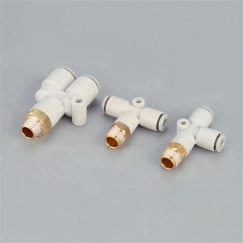 Smc Type Pneumatic Plastic Fittings Connectors High Quality - Buy Smc ...