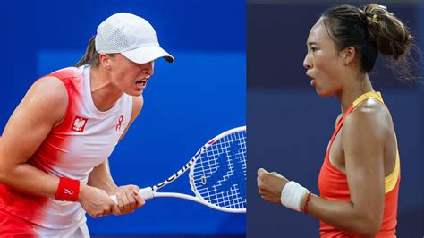 Qinwen Zheng upsets Iga Swiatek in Paris Olympics semifinals to become ...