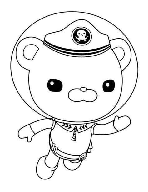 Printable Octonaut Coloring Pages