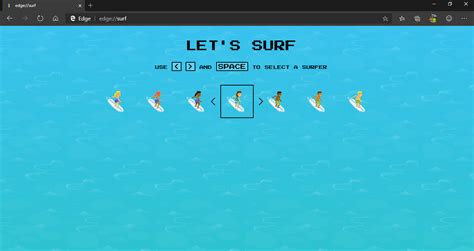 Here's how you can unlock Microsoft's SURF game on Edge Canary - MSPoweruser