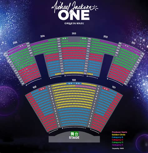 Mandalay Bay Concert Seating Map | Elcho Table