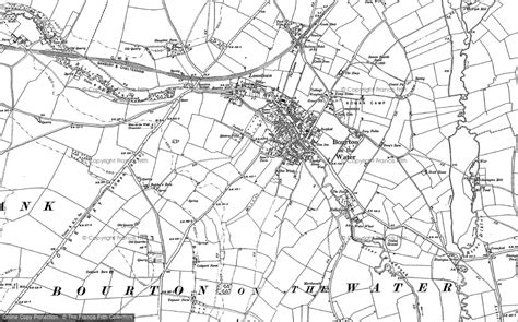 Old Maps of Bourton-on-the-Water, Gloucestershire