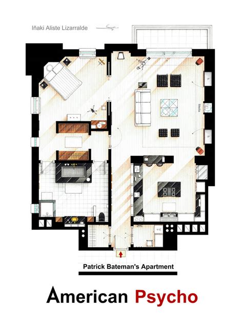 Patrick Bateman's apartment from AMERICAN PSYCHO by nikneuk on DeviantArt