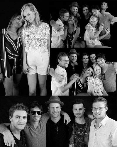 The vampire diaries cast sdcc 2016. Such gorgeous people! | Vampire ...