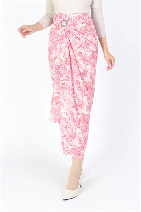 Jasmina - Kemboja Pario Skirt Pink