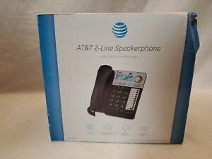 AT&T ML17929 2-Line Corded Office Phone System w/ Caller ID/Call ...