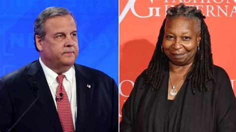 The View's Whoopi Goldberg tells Chris Christie 'I want you to beat' Trump in show of support ...