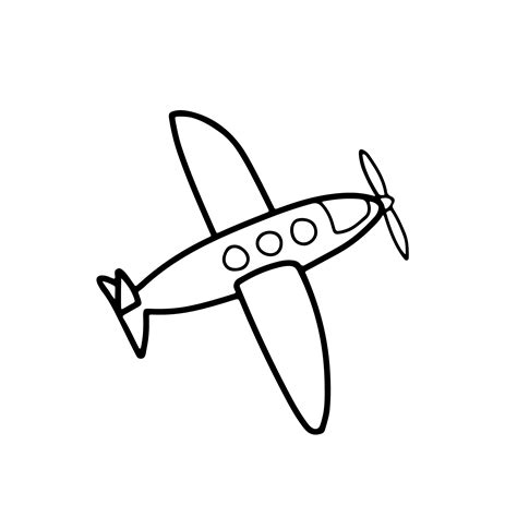 Very Simple Drawing Airplanes