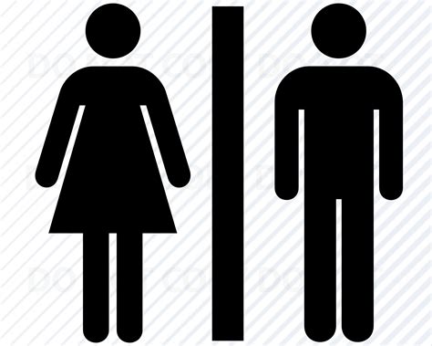 Restroom Sign Svg Files For Cricut Bathroom Vector Images Etsy | The Best Porn Website