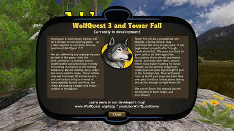 WolfQuest Diamond Team: Wolf Quest 3 - Uptades (Importante!!!)