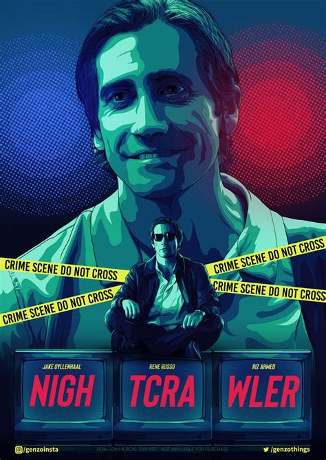 Nightcrawler - PosterSpy | Best movie posters, Nightcrawler, Crime movie