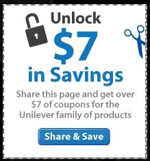 Love to Save...Learn to Save: Printable Unilever Product Coupons